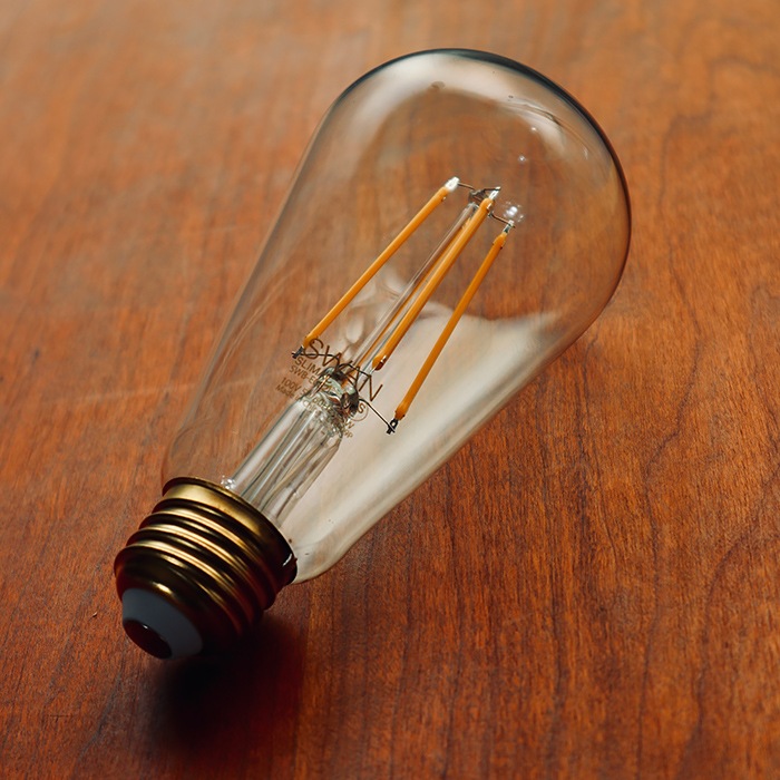 LED電球 スワンバルブディマー エジソン 7.5W 60W相当 調光対応