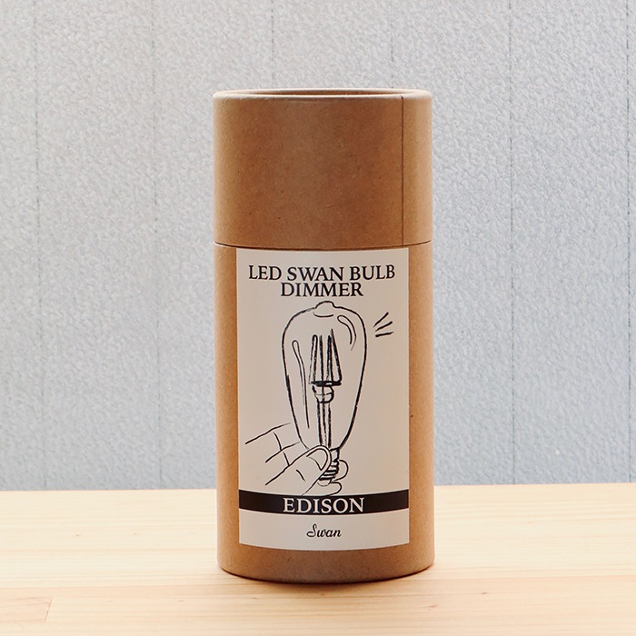 LED電球 スワンバルブディマー エジソン 7.5W 60W相当 調光対応