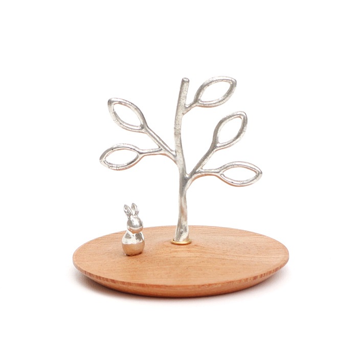 SHIROKANEのアクセサリースタンド<br />うさぎ