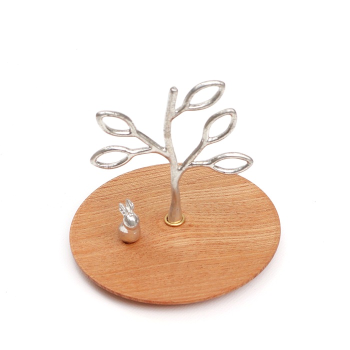 SHIROKANEのアクセサリースタンド<br />うさぎ