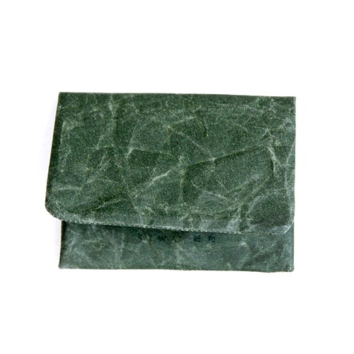 SIWA 紙和 名刺ケース ダークグリーン