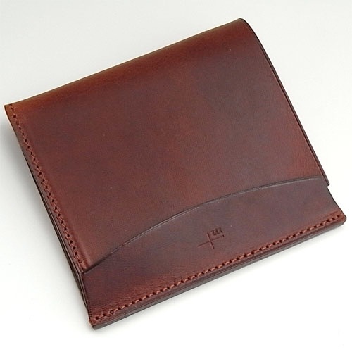 m+ エムピウ 札ばさみ FERMA ブラウン