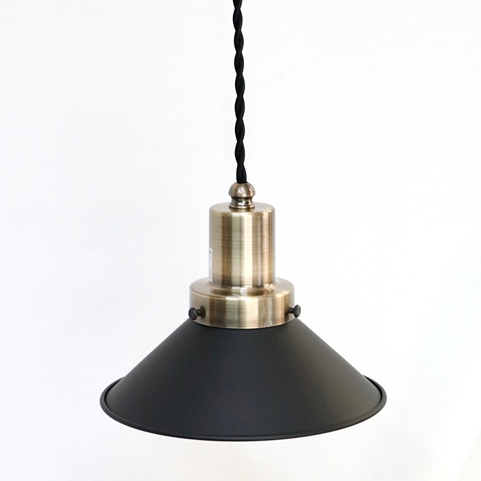 後藤照明<br />ネジリコードアルミP5SBK CP型ロマン40W55cmコード ローカンBR<br />