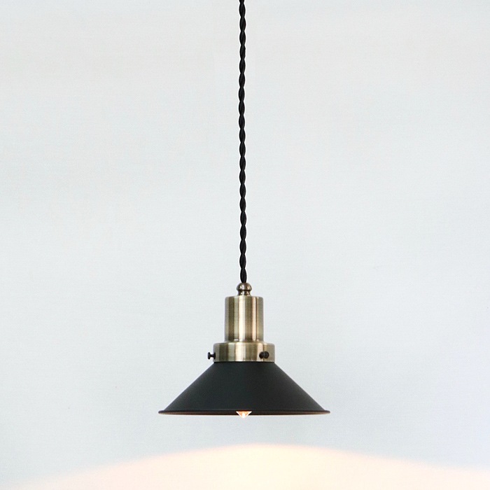 後藤照明<br />ネジリコードアルミP5SBK CP型ロマン40W85cmコード ローカンBR<br />