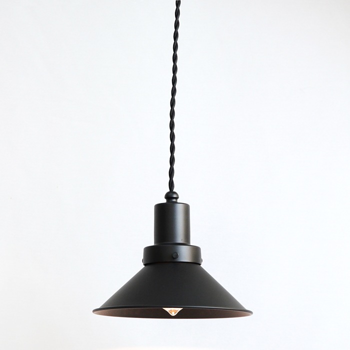 後藤照明<br />ネジリコードアルミP5S BK CP型ロマン40W55 ブラック<br />