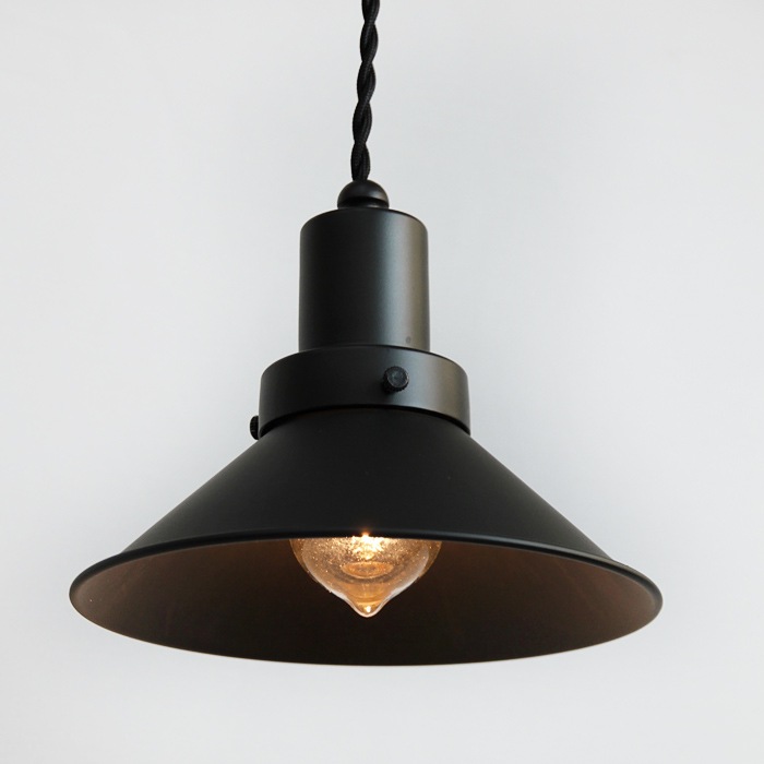 後藤照明<br />ネジリコードアルミP5S BK CP型ロマン40W55 ブラック<br />