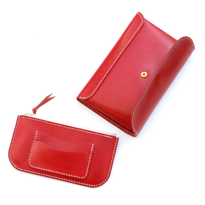 RHYTHMOS Roll(L) 財布 レッド