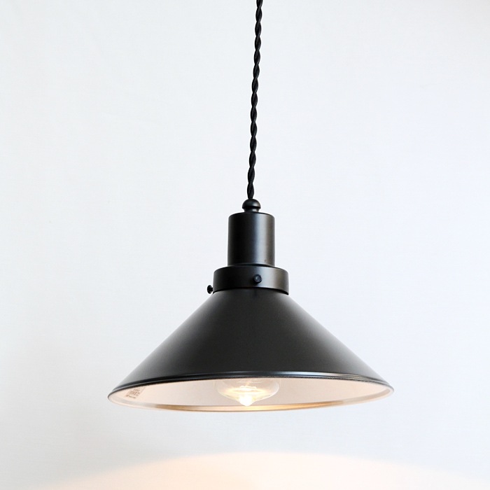 GLF x surou 後藤照明バイスロウ<br />ネジリコードアルミP5墨黒CP型55 付属球無し<br />