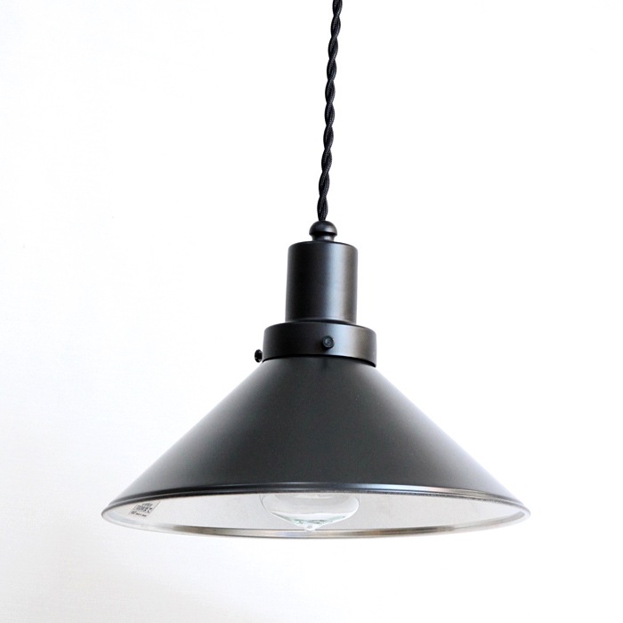 GLF x surou 後藤照明バイスロウ<br />ネジリコードアルミP5墨黒CP型55 付属球無し<br />