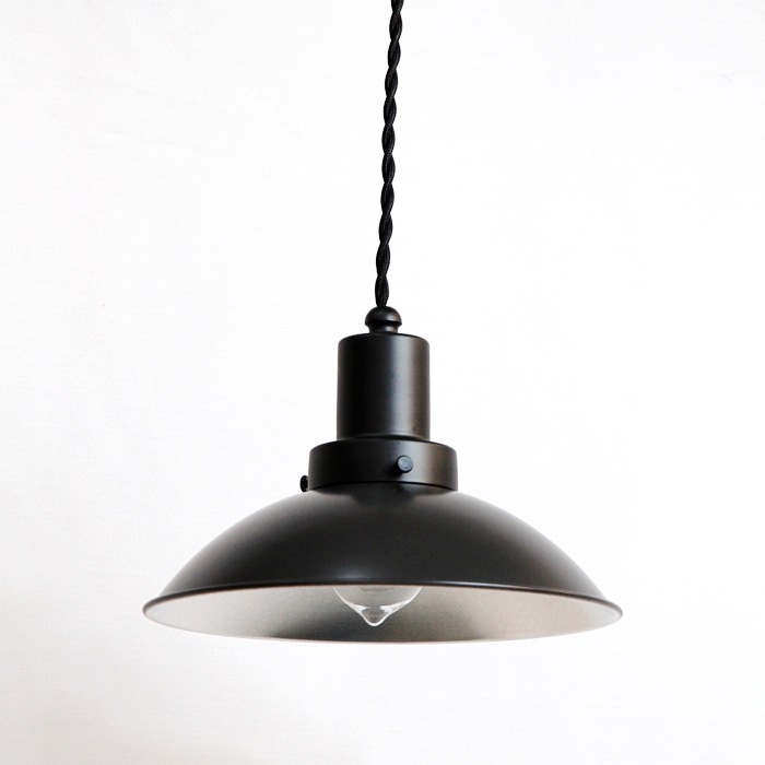 GLF x surou 後藤照明バイスロウ<br />ネジリコードアルミ拡散S 墨黒CP型ロマン40W 55<br />