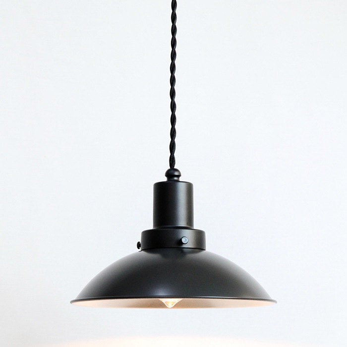 GLF x surou 後藤照明バイスロウ<br />ネジリコードアルミ拡散S 墨黒CP型ロマン40W 55<br />