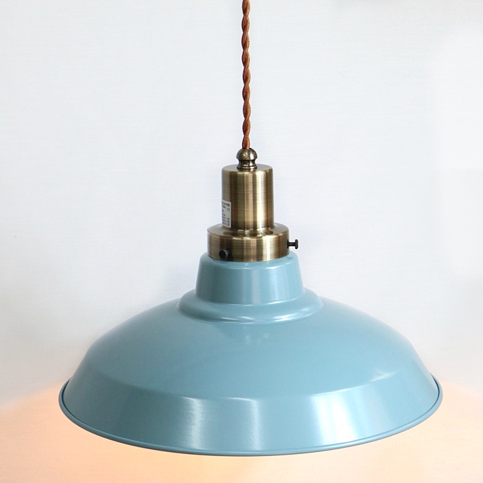 GLF x surou 後藤照明バイスロウ<br />ネジリコードアルミ配照CP型　85cmコード　オパールブルー<br />付属球無し