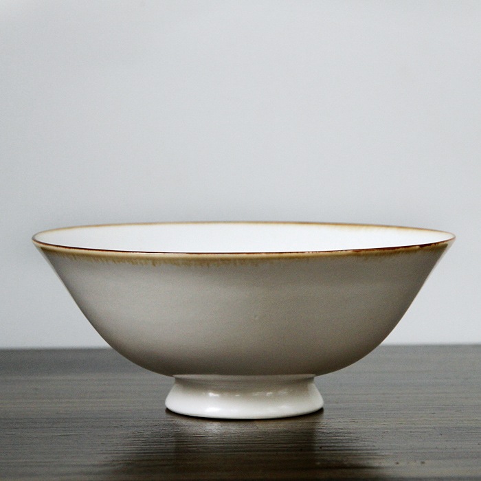 有田焼　ICON　磁今　飯碗　渕錆　大治将典デザインφ140×h57