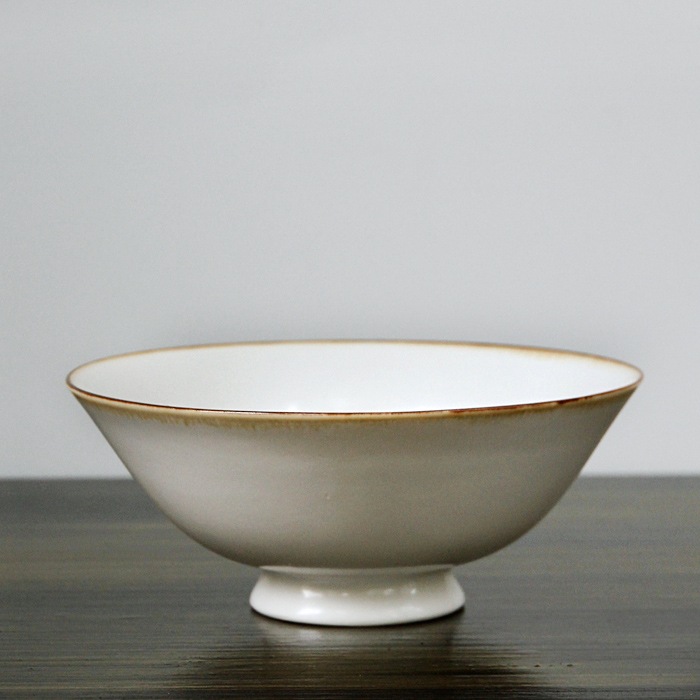 有田焼　ICON　磁今　飯碗　渕錆　大治将典デザインφ140×h57