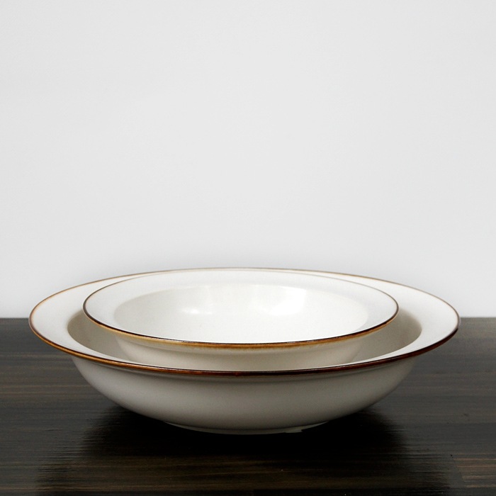 有田焼JICON磁今浅リムスープ皿 大　渕錆大治将典デザインφ201×h47