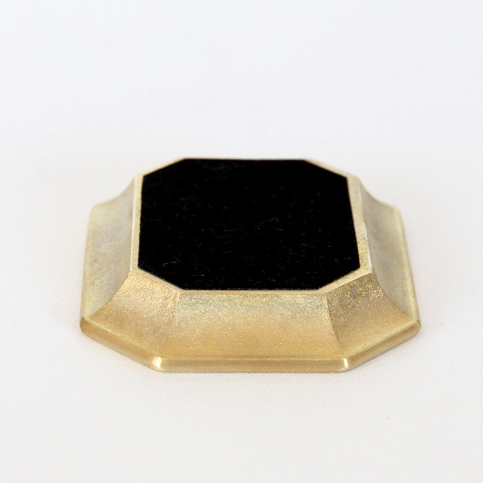 真鍮の生活用品真鍮・鋳肌の文具トレイ　小