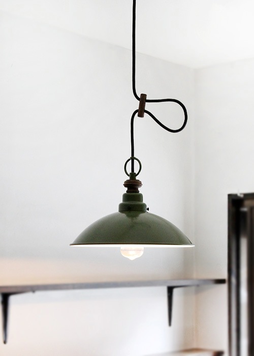 後藤照明 Verdeシリーズ トリエステ　アンティークランプ球60W付属 アルミ拡散セード緑塗装ペンダント付属球無し  glf3336RL