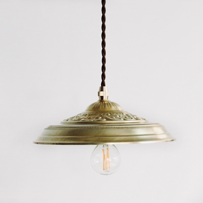 Antique Style Lightings 真鍮のペンダントランプセット　　　 LUN SET