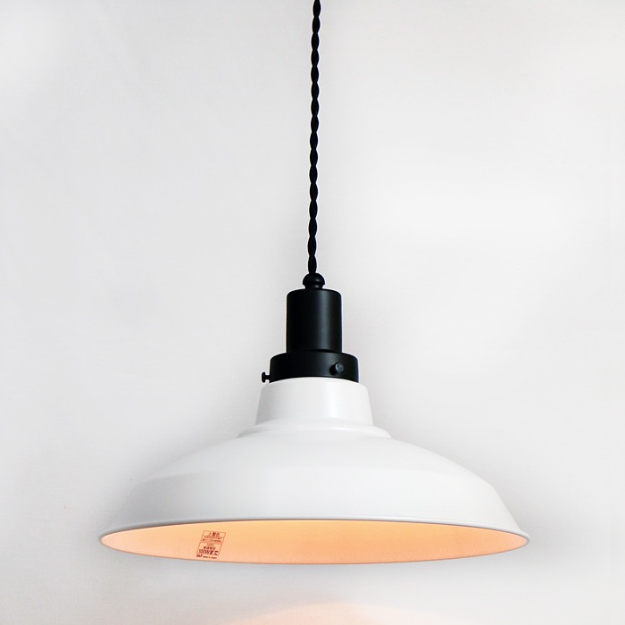 後藤照明<br>surou EDITION<br />ネジリコードアルミ配照CP型85 ホワイトXブラック<br />付属球無し