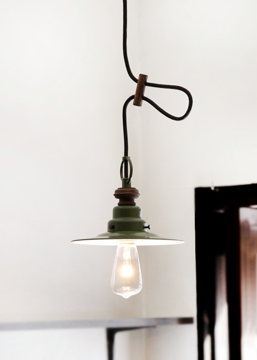 後藤照明 Verdeシリーズ カターニャ アルミP１セード緑塗装ペンダント付属球無し  glf3332