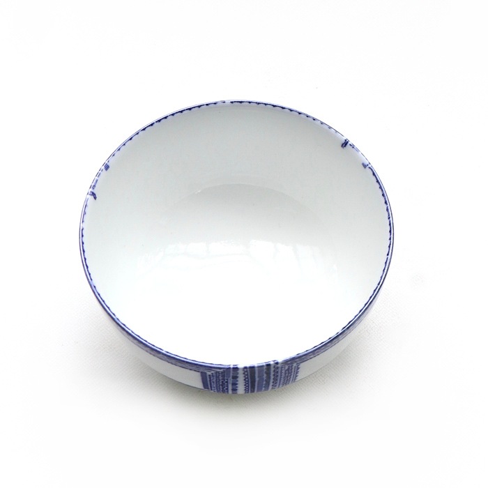 東屋のご飯茶碗<br />花茶碗 カガミ 小<br />製造 白岳窯 長崎県波佐見町