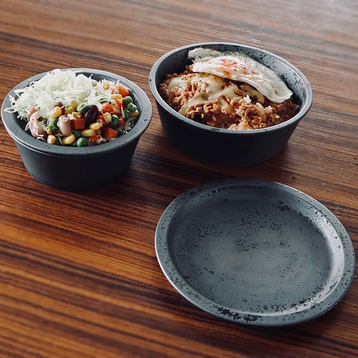 ONE KILN<br />ボウルセット M 灰釉