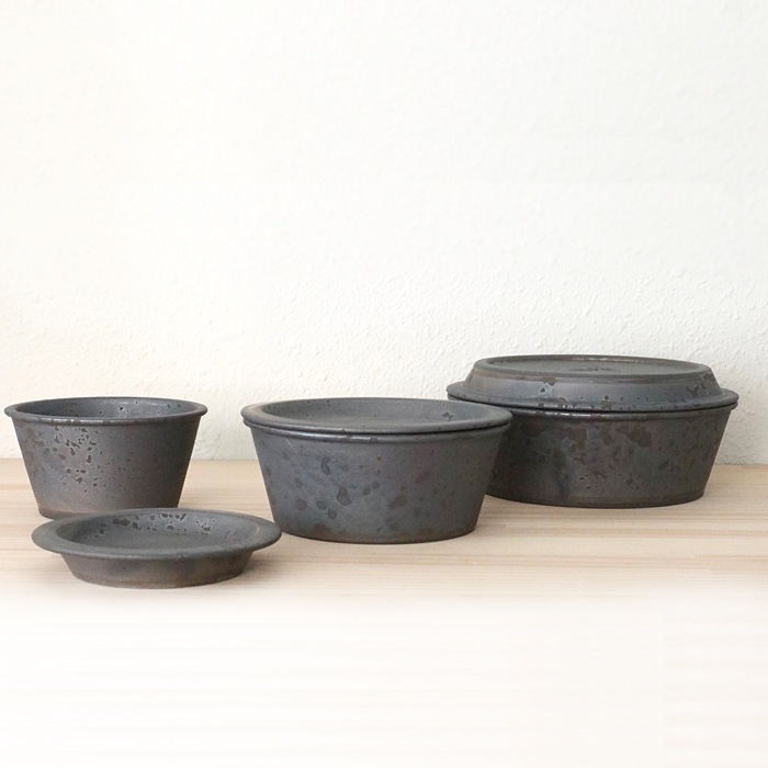 ONE KILN<br />ボウルセット M 灰釉