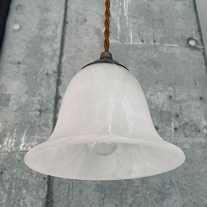 Antique Style Lightings 416SET ガラスシェードのペンダントランプ