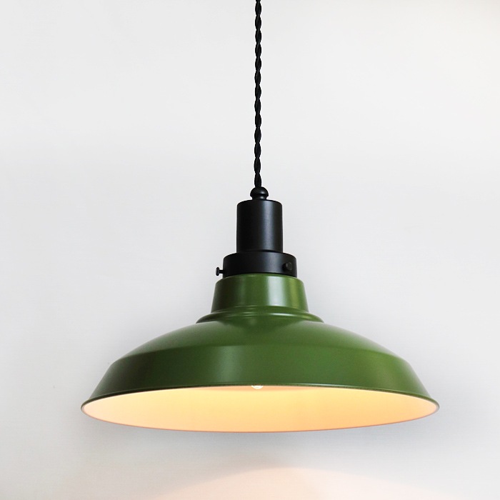 後藤照明<br>surou EDITION<br />ネジリコードアルミ配照CP型85 グリーンXブラック 付属球無し<br />