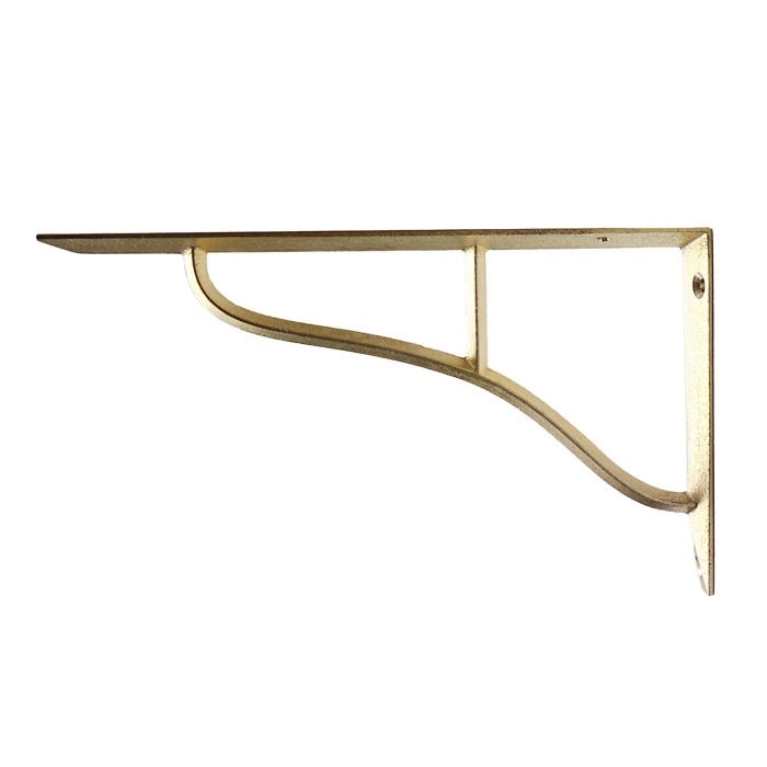 FUTAGAMIの棚受け<br />真鍮の生活用品<br />真鍮の棚受け　大