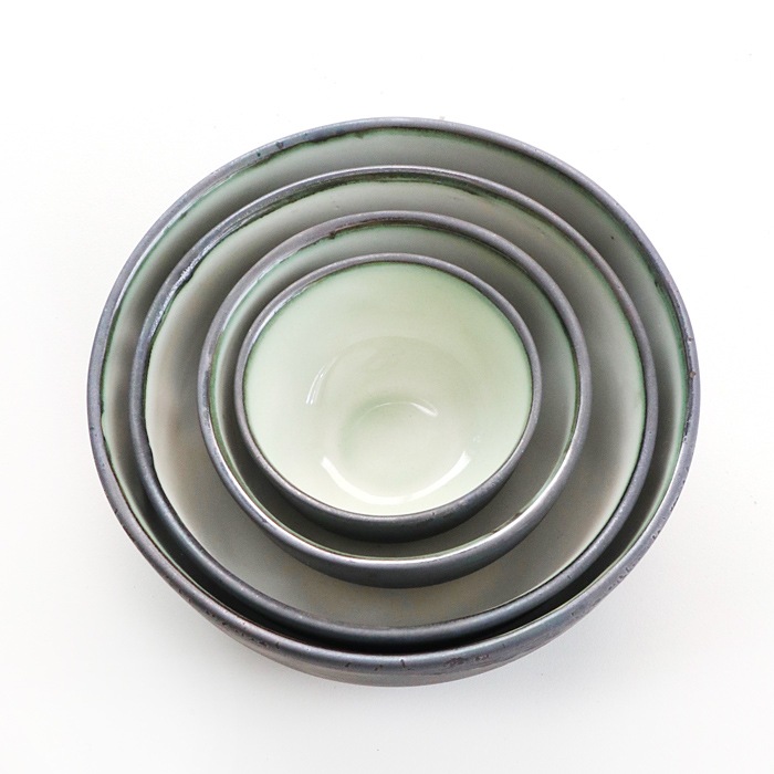 ONE KILN<br />ラウンドボウル　M　灰釉