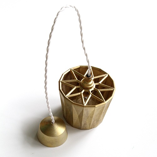 FUTAGAMI真鍮のペンダントランプ星影 | FUTAGAMI,照明 | | 生活道具屋