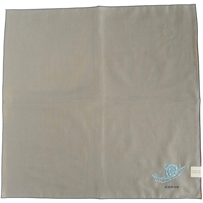 ひびのこづ　 動物ハンカチ　かたつむり