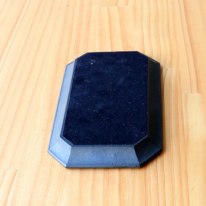 真鍮の生活用品真鍮・鋳肌の文具トレイ 黒ムラ　中