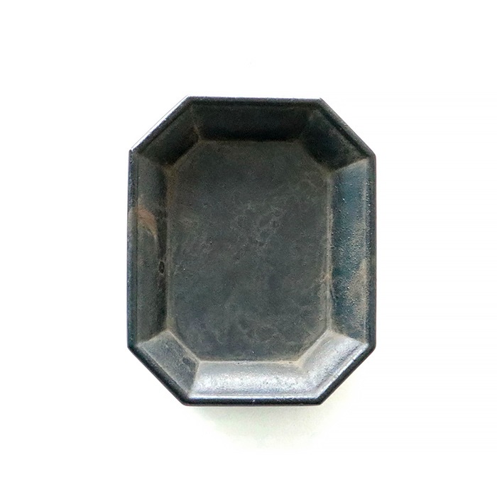 真鍮の生活用品真鍮・鋳肌の文具トレイ 黒ムラ 小