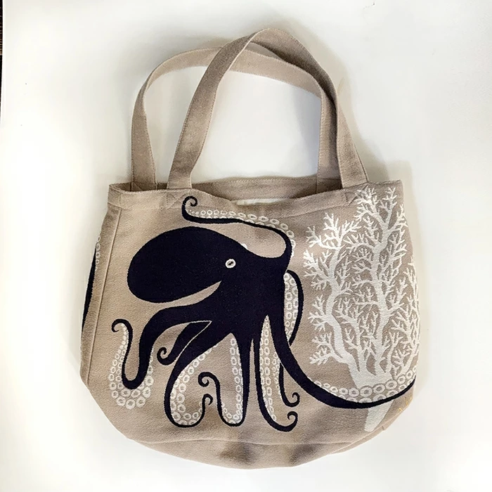 morita MiW トートバッグ 深海のダンスのタコたち