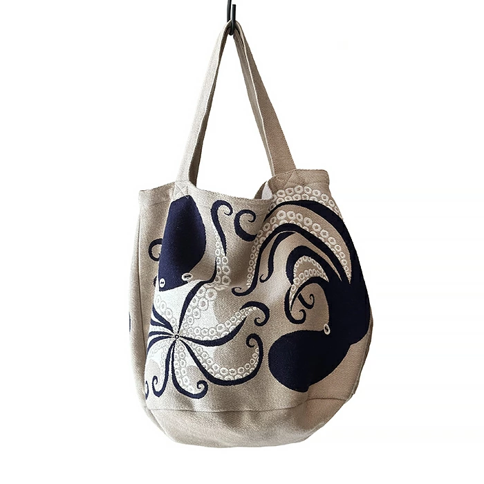 morita MiW トートバッグ 深海のダンスのタコたち