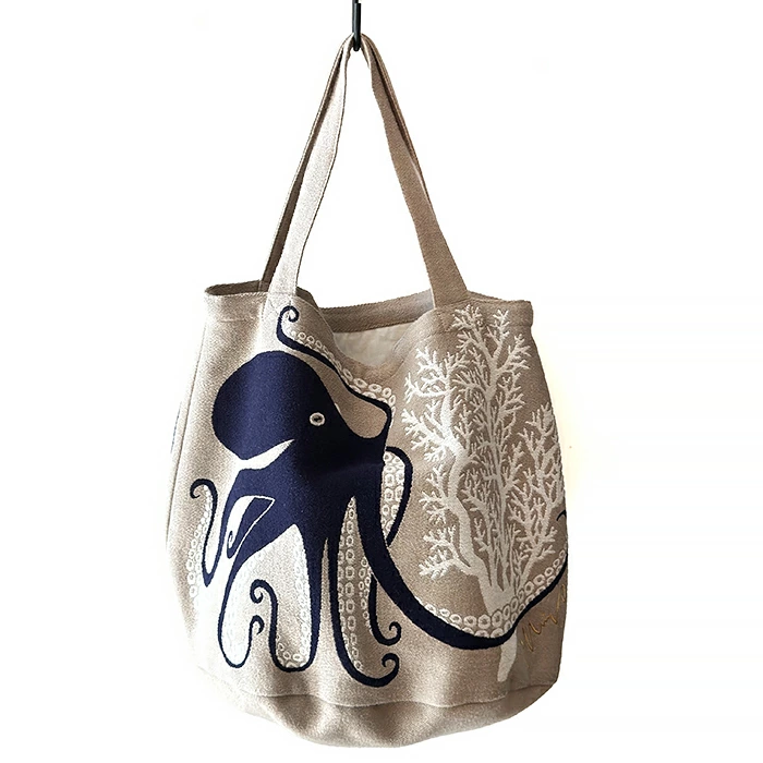 morita MiW トートバッグ 深海のダンスのタコたち