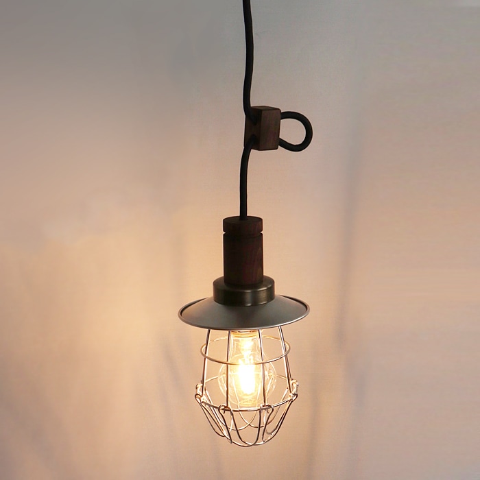 後藤照明<br>アルミP1Sガードペンダント<br />クリアガラスLED電球付属4W(40W相当)