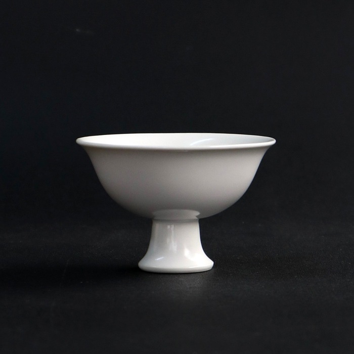 JICON  磁今　　足付酒盃　　 ひらき　　 大治将典デザイン　　φ78×h53