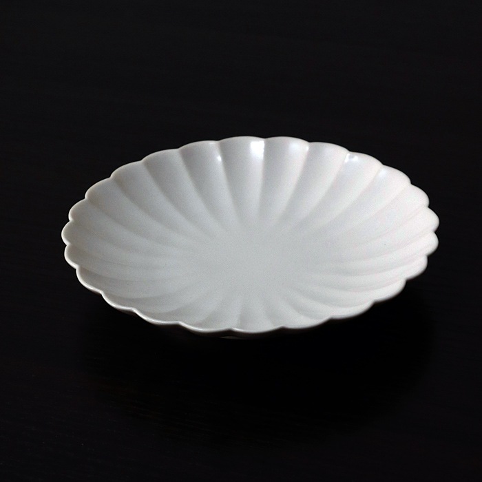 JICON  磁今　菊皿　取り皿　　大治将典デザイン　　φ140×h25