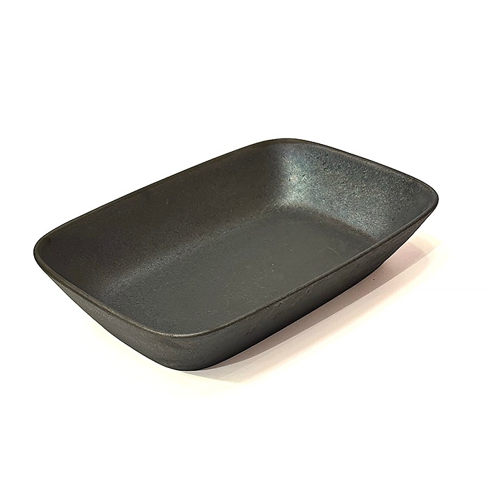 ONE KILN　レクタングルボウル　灰釉