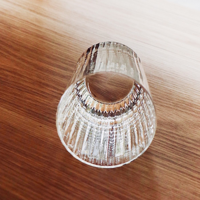 sghr　スガハラのビールグラス<br>ひとくちビール　煌<br />縦32本