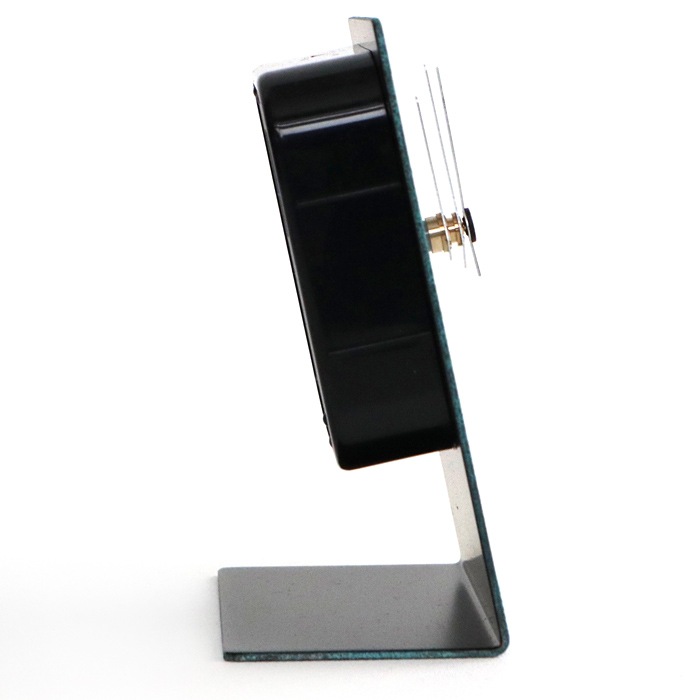 モメンタムファクトリーorii<br />time and space 小<br />スタンド型時計<br />斑紋ガス青銅色