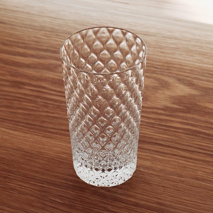 sghr　スガハラのビールグラス<br>ひとくちビール　煌<br />グリット