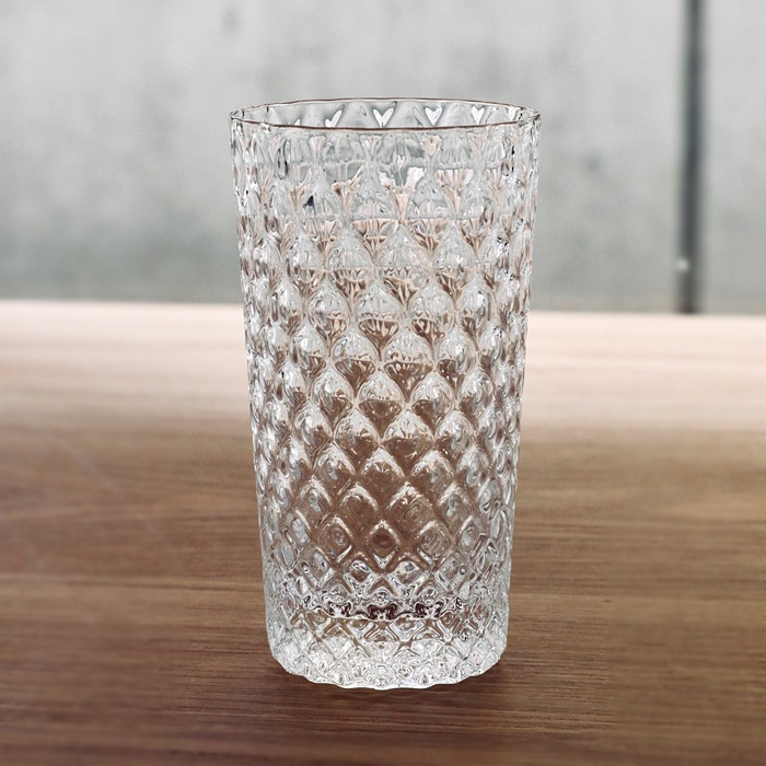 sghr　スガハラのビールグラス<br>ひとくちビール　煌<br />グリット