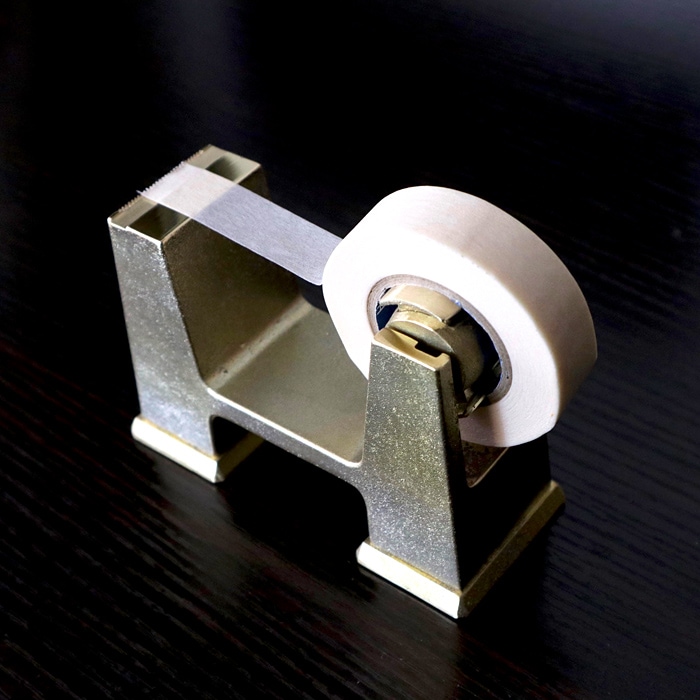 FUTAGAMI 真鍮　ヴィンテージ　金属製テープカッター ホイールデザイン FUTAGAMI 真鍮 ヴィンテージ 金属製テープカッター ホイールデザイン