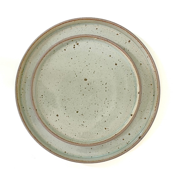 ONE KILN フラットプレートL CULTIVATE RF(還元焼成) CLEAR