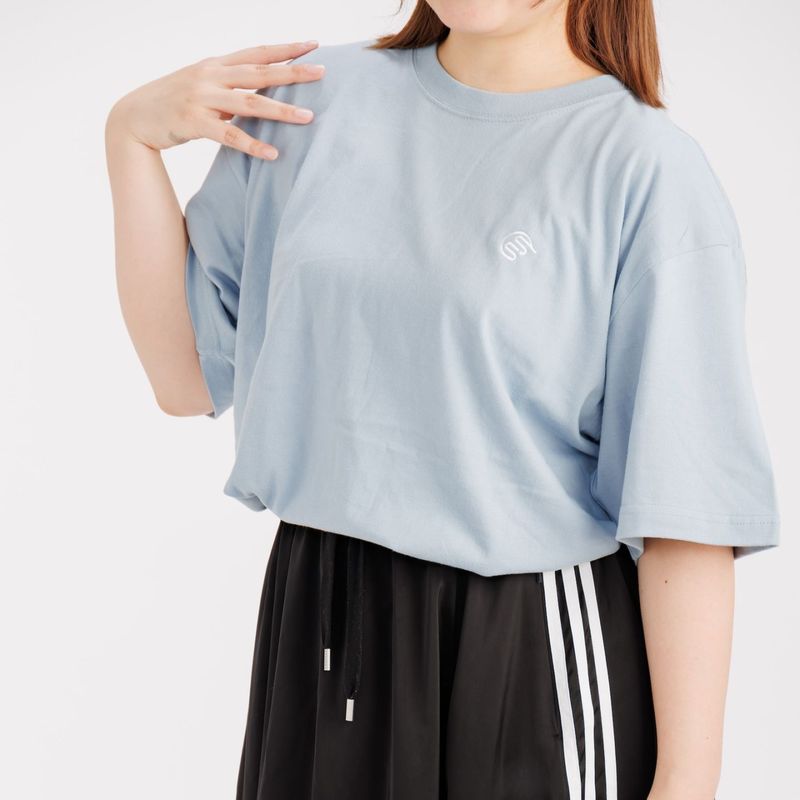 カジュアルロゴ オーバーサイズTシャツ