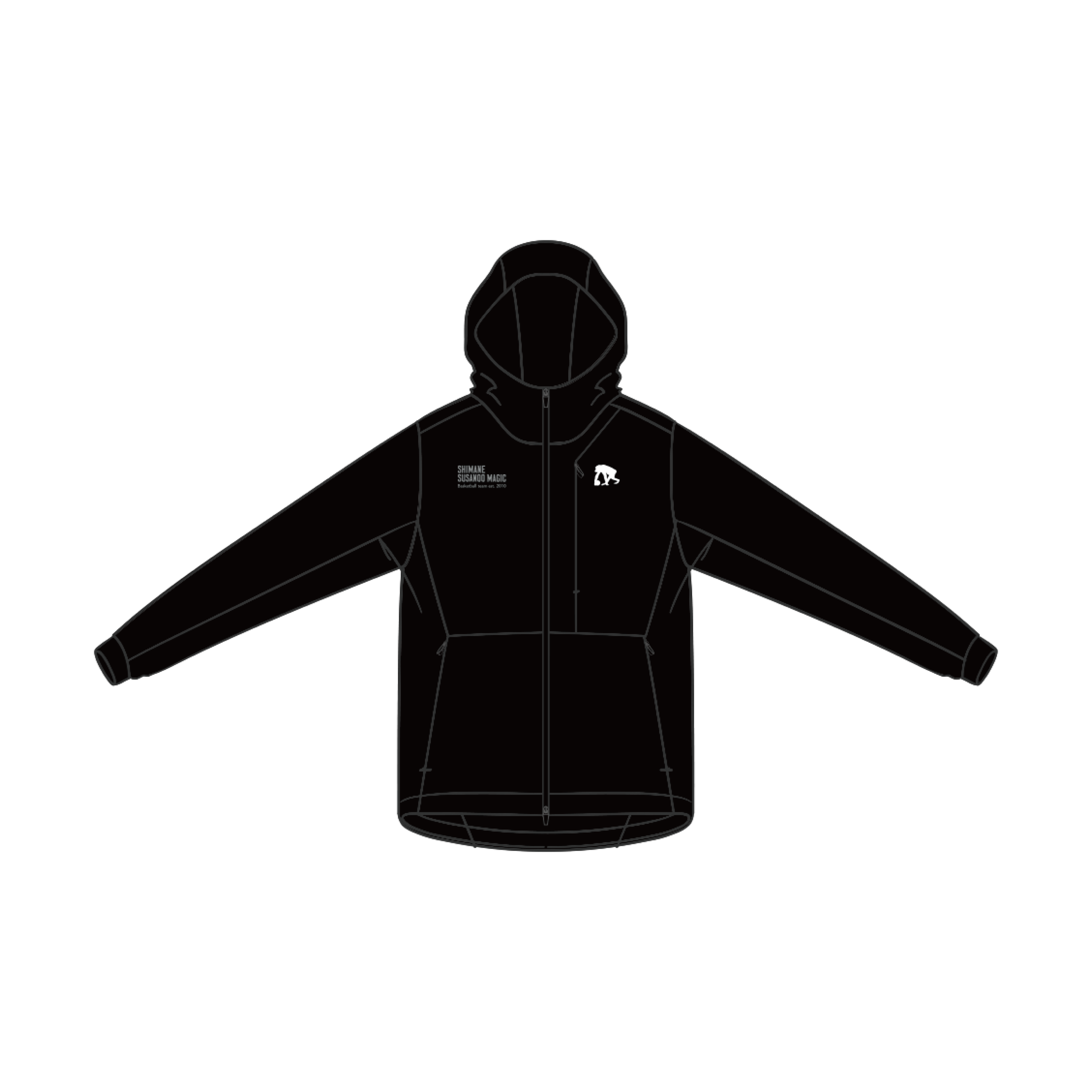 【新品未使用】エゴザル 島根スサノオマジック フルジップパーカー&ジョガーパンツ 選手着用モデル】フルジップパーカー (2025-26) | 新商品 | 島根